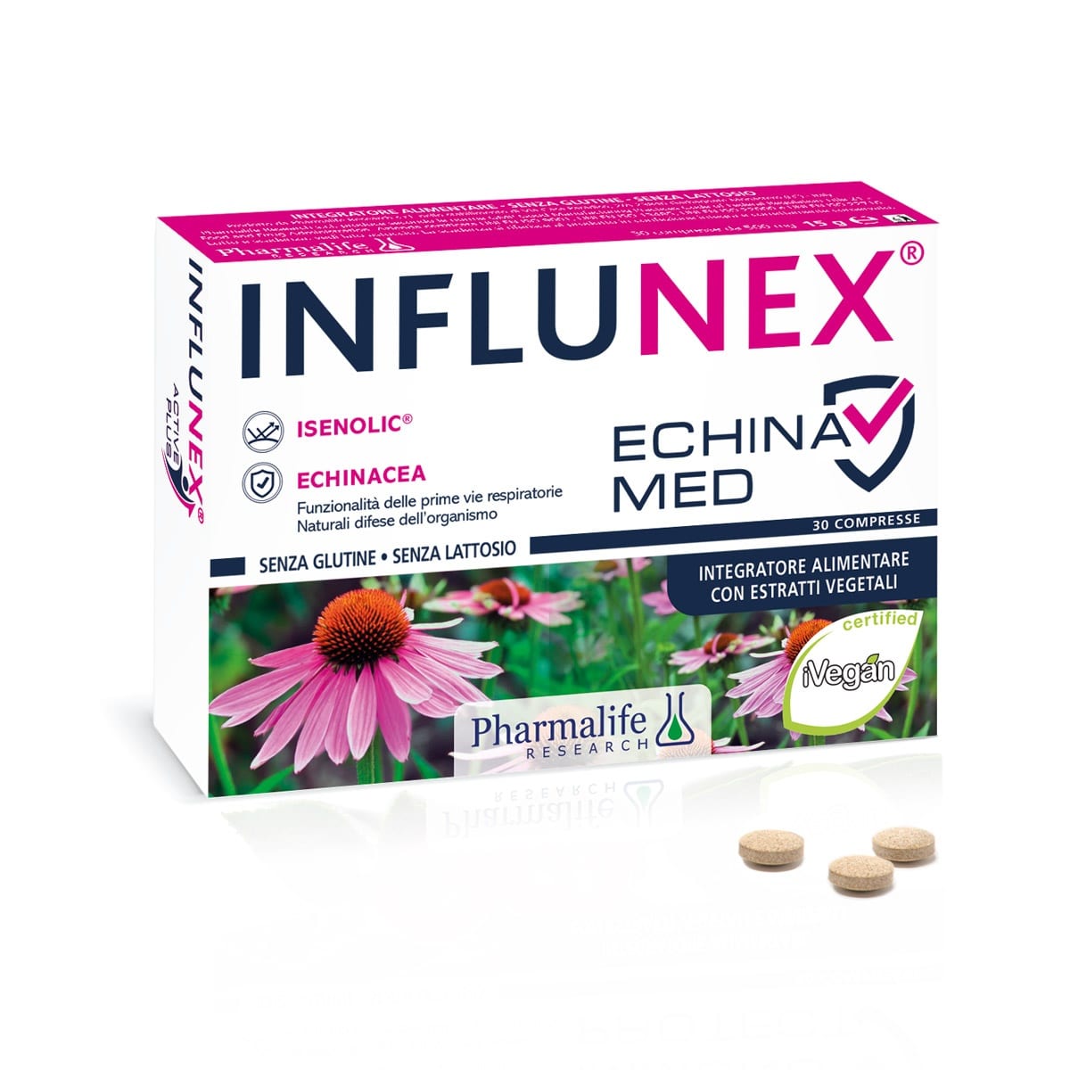 Influnex(R) Echina Med Pharmalife Research 30 Compresse