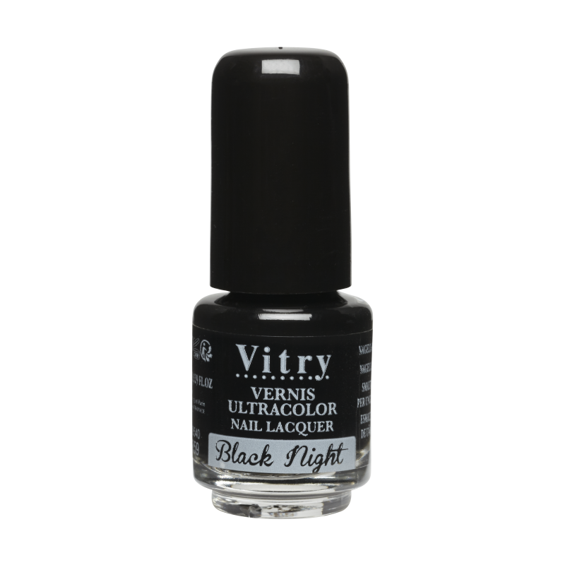 Vernis Ultracolor Nail Lacquer Black Night Vitry 4ml