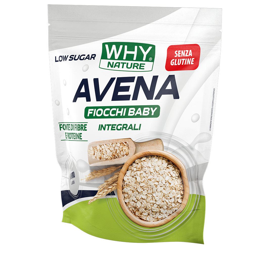 Image of Avena Fiocchi Baby Integrali Senza Glutine Why Nature 1kg033