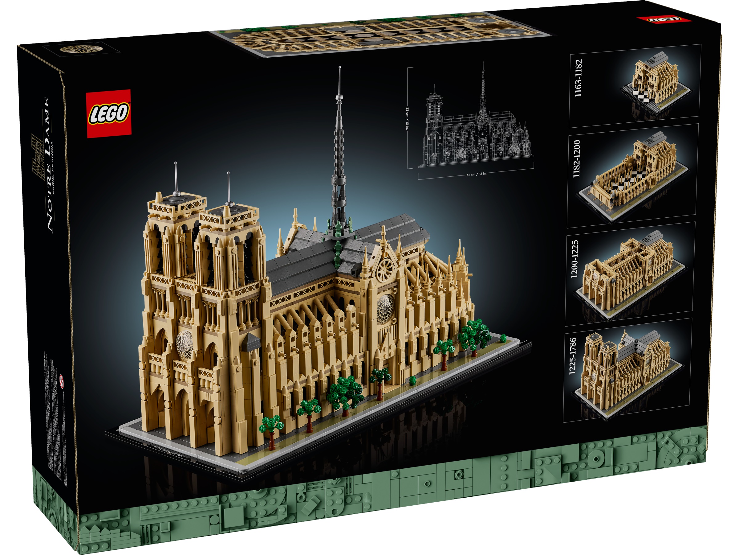 Image of Notre-Dame de Paris Architecture LEGO033