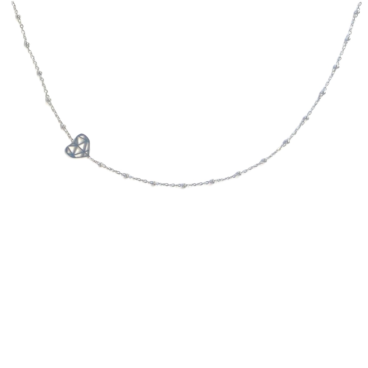 Image of Collana Cuoricino Argento MyLovly033