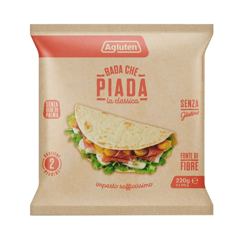 Image of Bada che Piada La Classica Agluten 220g033