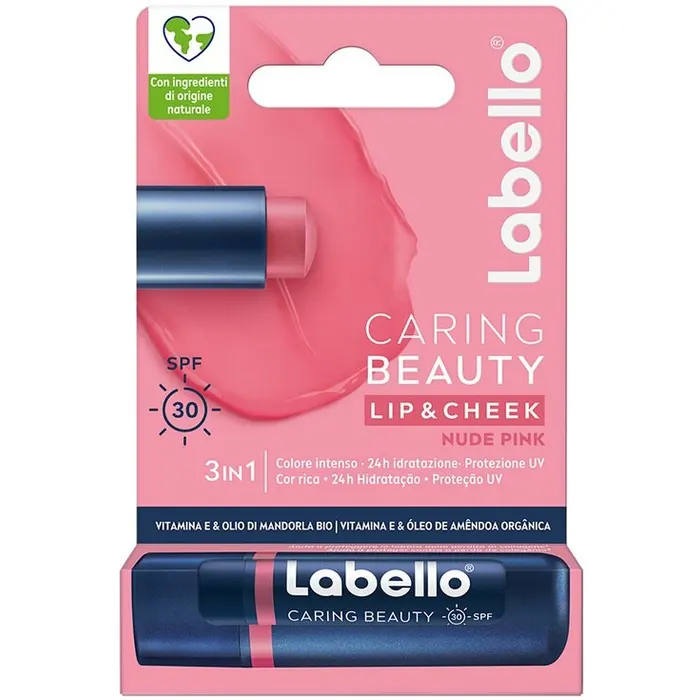 Image of Caring Beauty Rose Labbra e Guance Labello 4,8g033