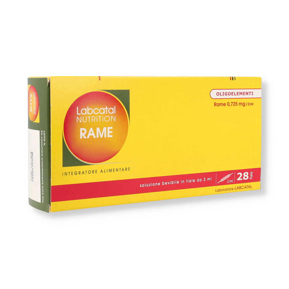 Image of Oligoelementi Rame Labcatal Nutrition 28 Fiale Bevibili 2ml033