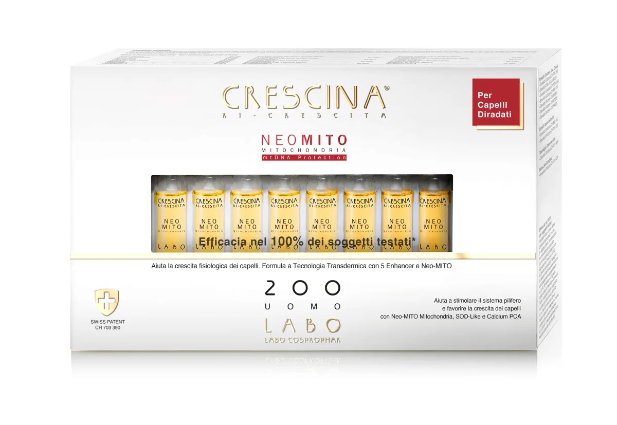 Image of Crescina Ri-Crescita Neo Mito 200 Uomo 20 Fiale033