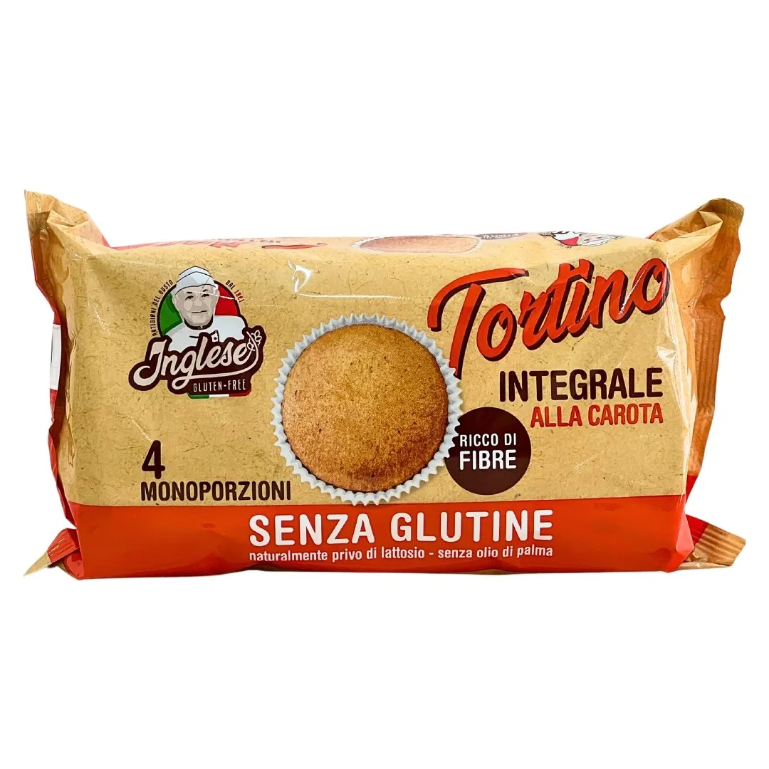 Image of Tortino Integrale Carota Inglese 4x40g Promo033