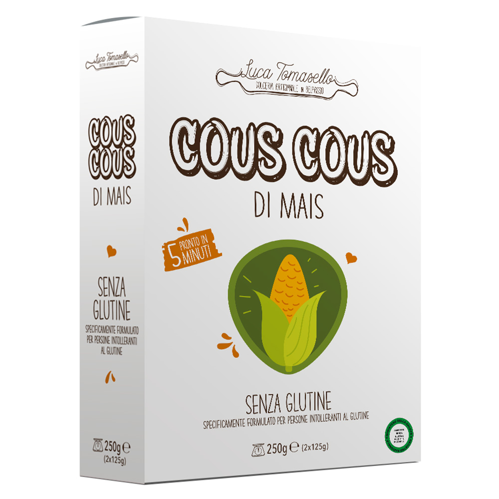 Image of Cous Cous Di Mais Luca Tomasello 250g033