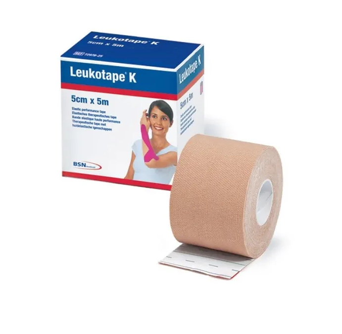 Image of Benda Elastica 5mx5cm Carne Leukotape K033