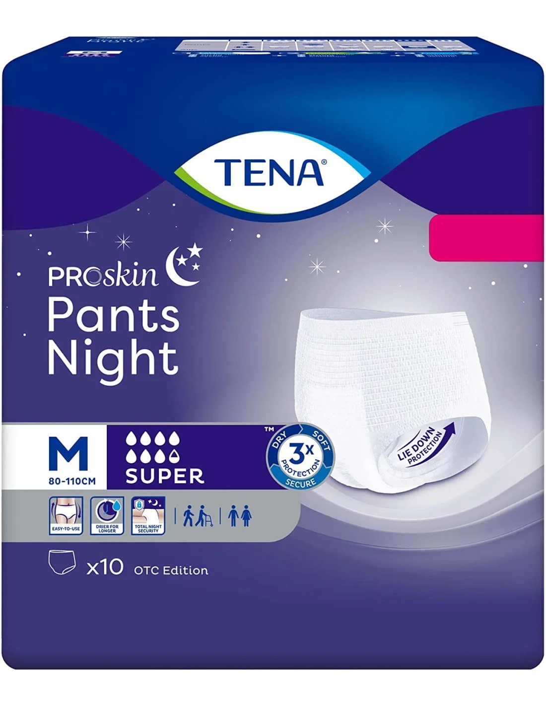 Image of Pants Night Super Tg.M Ten a Proskin 10 Pezzi033