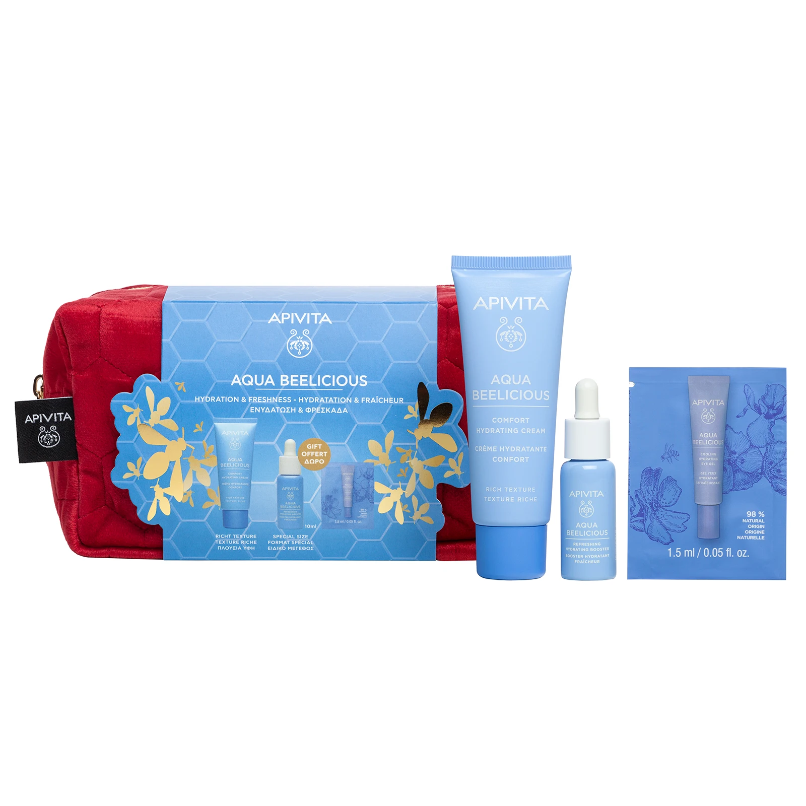 Cofanetto Aqua Beelicious Apivita Promo