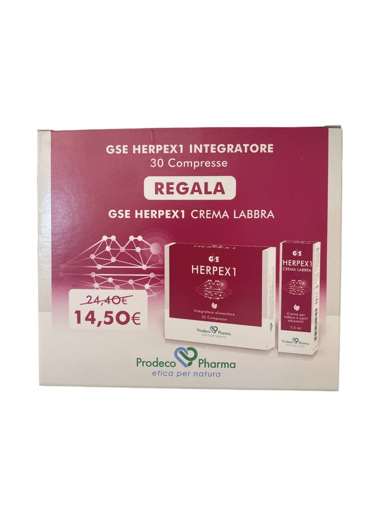 Image of Kit GSE Herpex1 Prodeco Pharma 30 Compresse + 7,5ml033