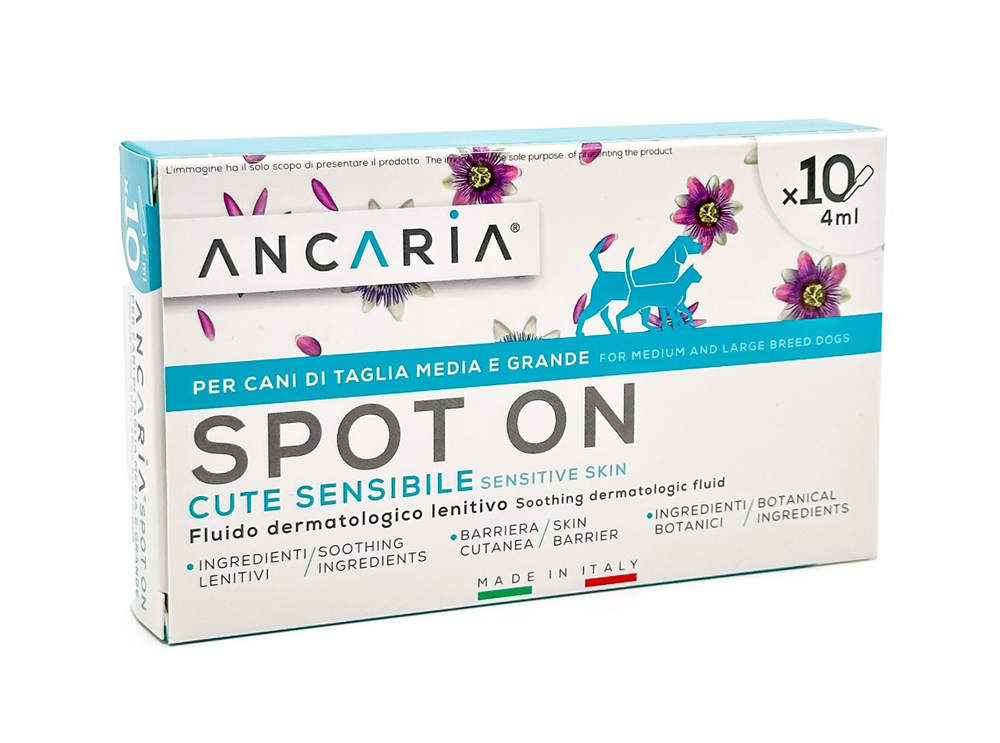 Ancaria Spot-On Cani Taglia Medio Grande 10 Pipette X 4Ml
