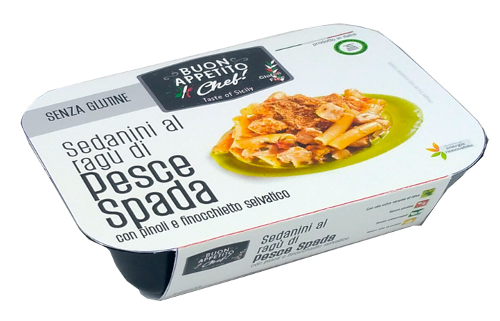 Image of Sedanini Al Ragù Di Pesce Spada Buon Appetito Chef 300g033