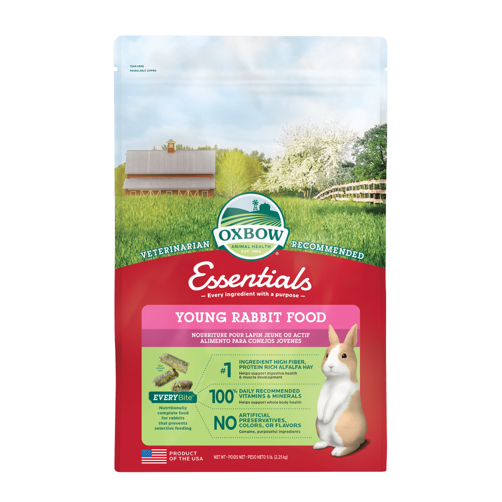 Image of Essentials Young Rabbit Food Oxbow 2,27Kg033