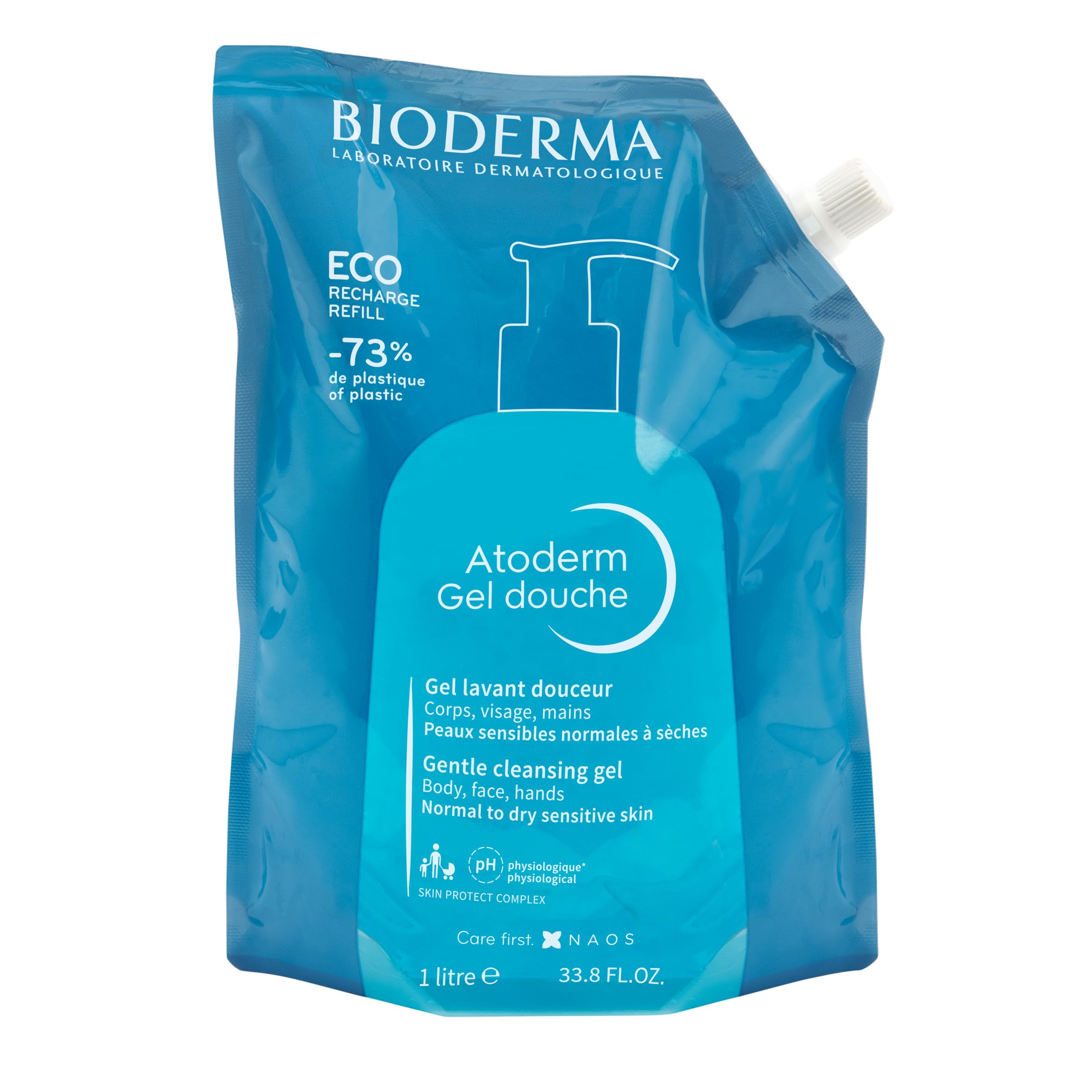 Atoderm Gel Douche Eco Ricarica Bioderma 1000ml