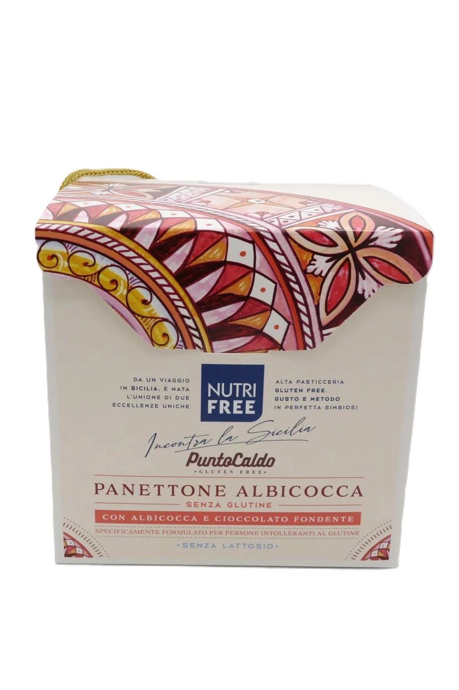 Image of Panettone Albicocca e Cioccolato Fondente NutriFree 450g033