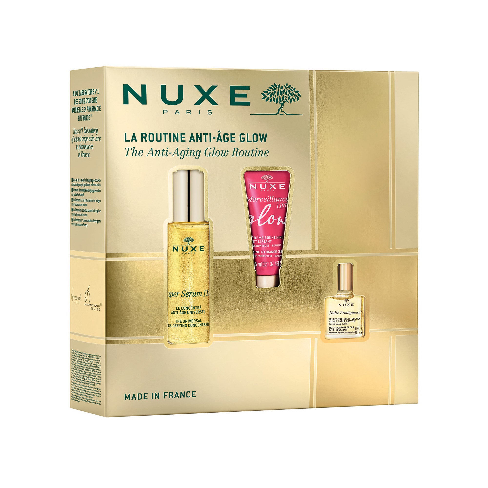 Image of La Routine Anti-Âge Glow Super Serum Nuxe Cofanetto 2024033