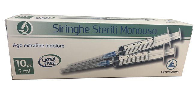 Image of Siringhe Sterili Monouso 5ml 10 Pezzi033