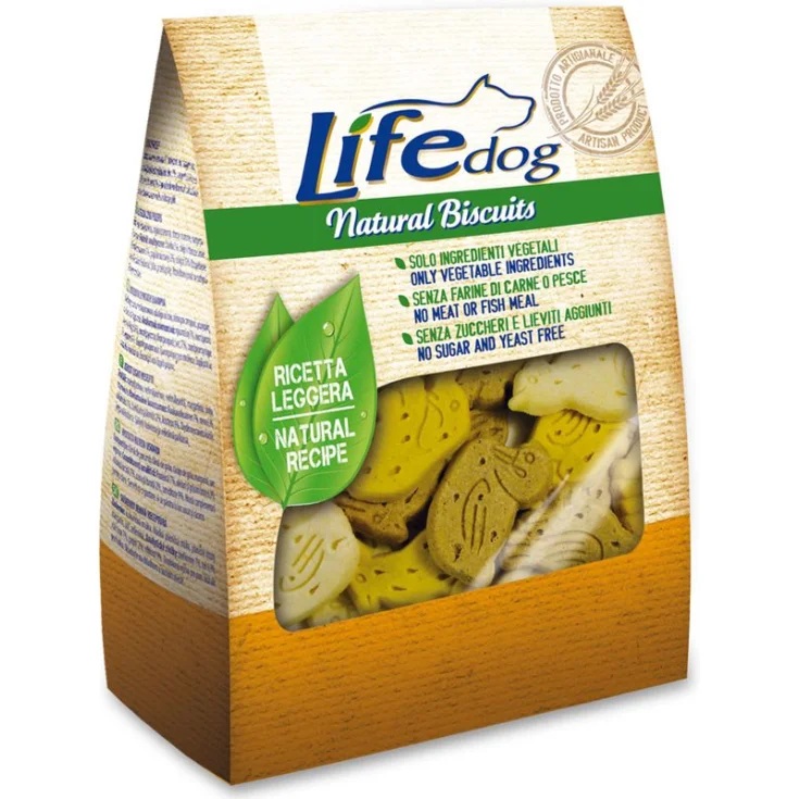 Image of Biscotti Animaletti alla Vaniglia Life Dog 500g033