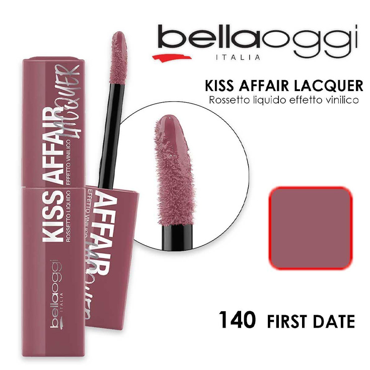 Image of Kiss Affair Lacquer Rossetto First Date Bellaoggi033