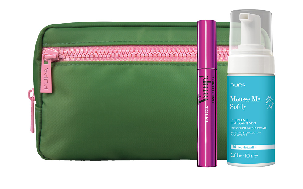 Image of Kit Pochette Mascara Extender+Mousse Pupa033