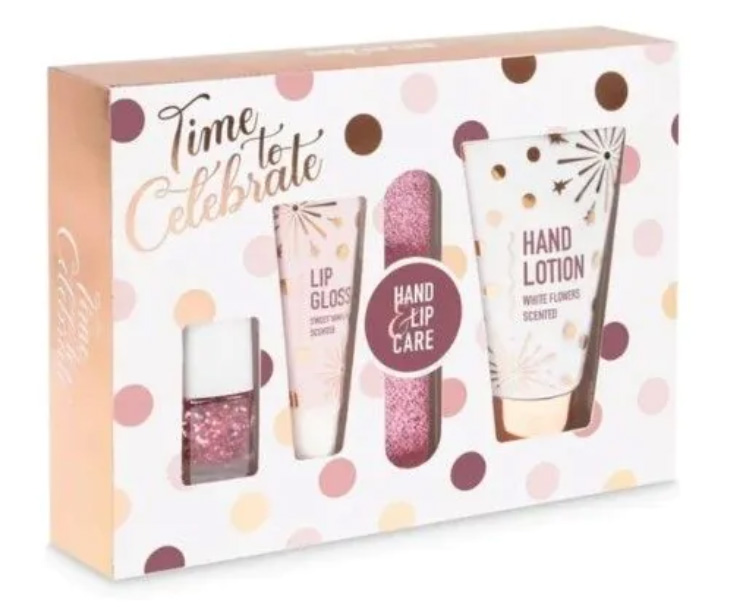 Kit Smalto+Lip-Balm+Lima+Lozione Mani Treffina-image