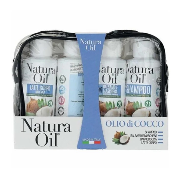 Image of Pochette Viaggio Olio Di Cocco Natura Oil Mini Size 4x100ml033