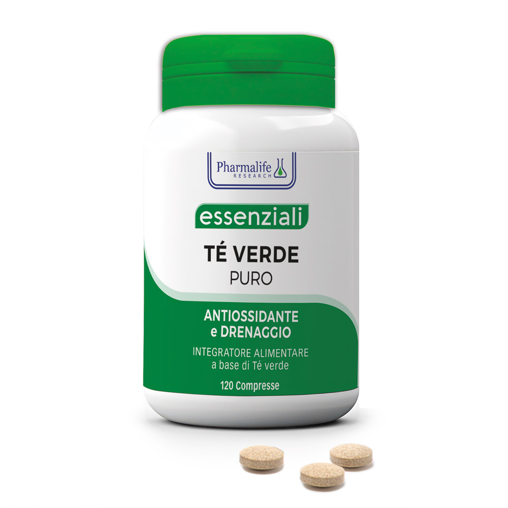 Image of Tè Verde Puro Pharmalife Research 120 Compresse033