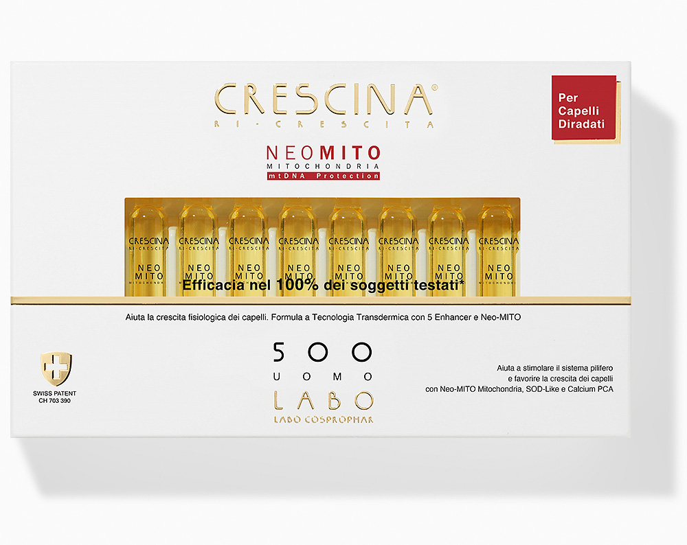 Image of Crescina Ri-Crescita Neo-Mito 500 Uomo 20 Fiale033