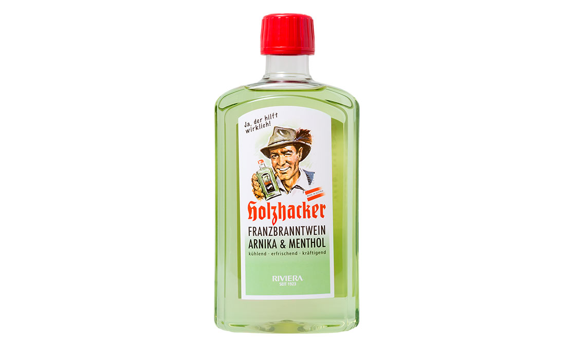 Image of Holzhacker Alcool Denaturato Arnica E Mentolo Riviera 250ml033