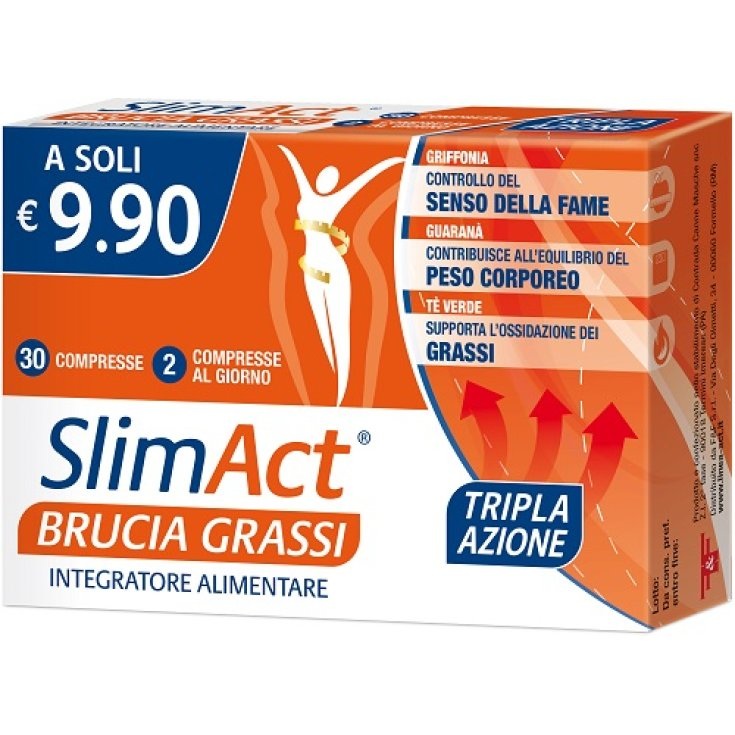 Image of Slim Act BRUCIA GRASSI 30 compresse033