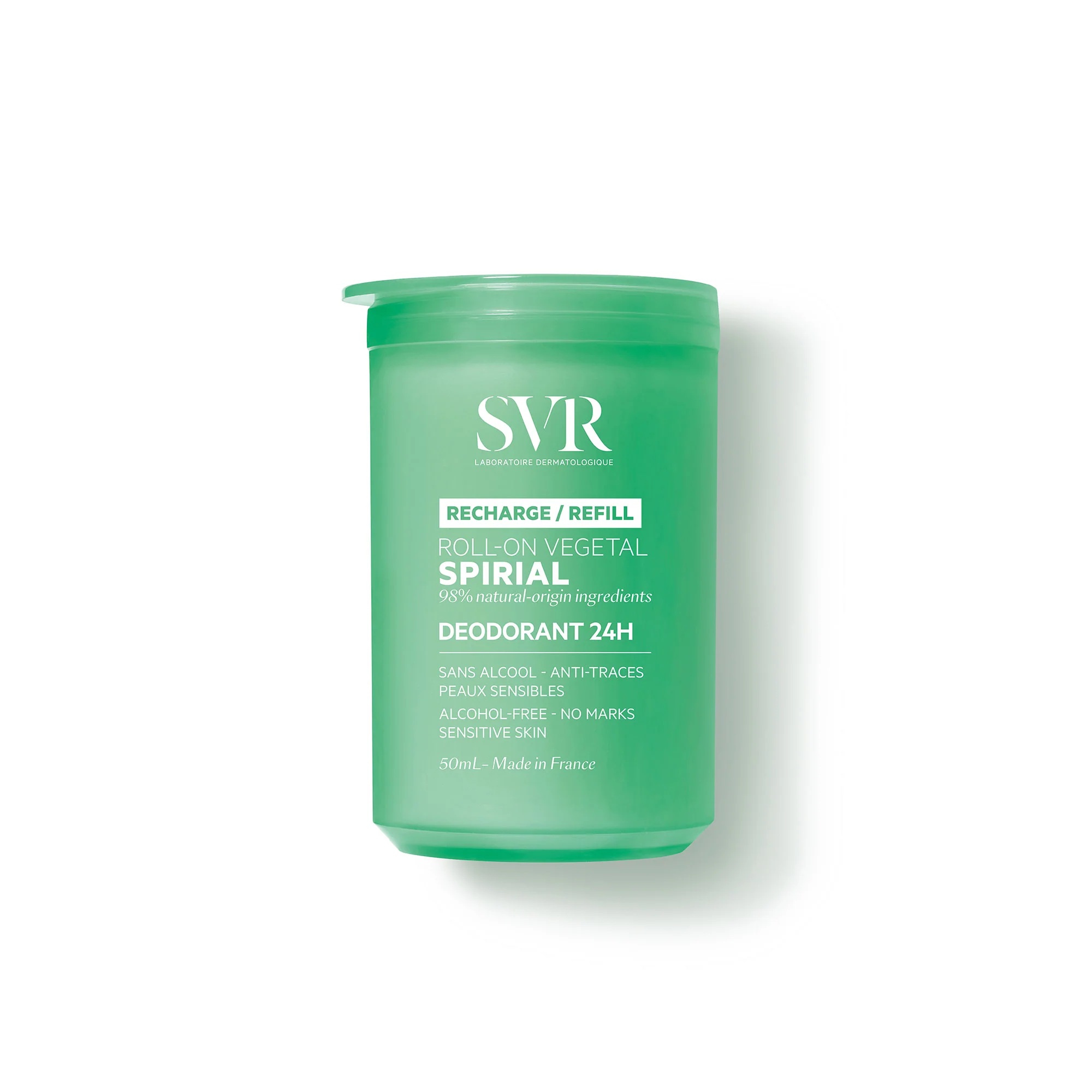 Image of Deodorante Roll-On Vegetal Spiral SVR Ricarica 50ml033