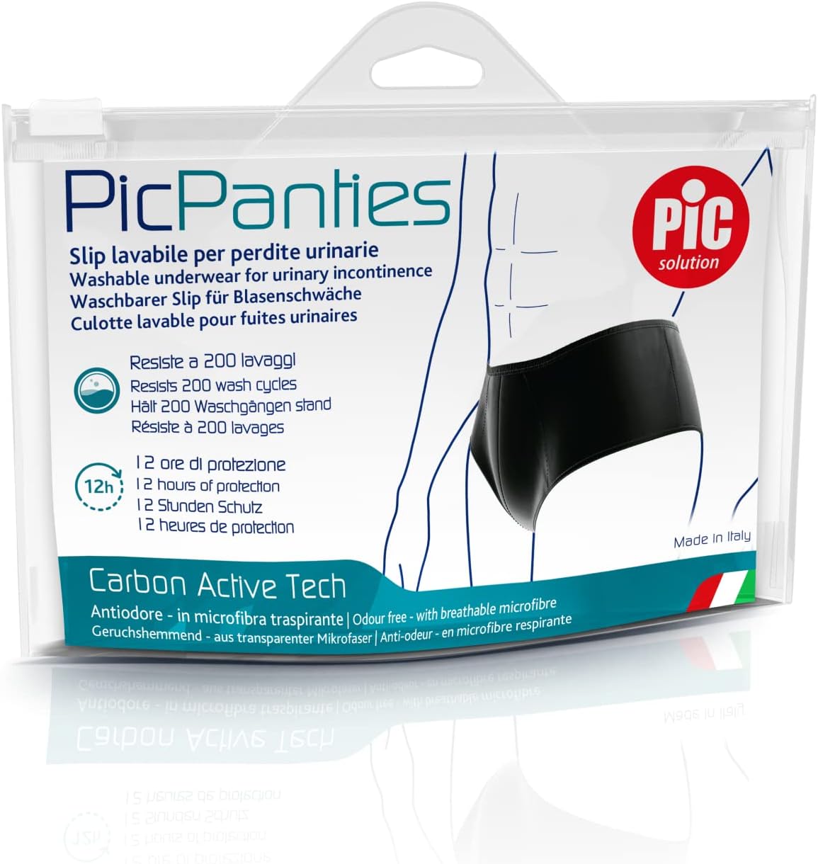 Image of PicPanties Uomo Liv.2 Nero Tg.XXL033