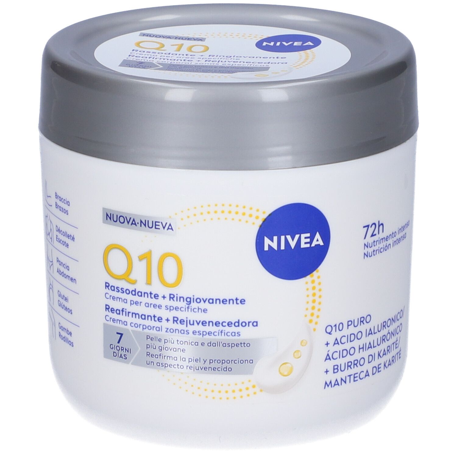 Q10 Crema Corpo Rassodante + Ringiovanente Nivea 400ml