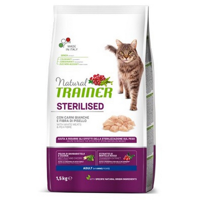 Image of Natural Cat Exigent Adult con Carni Bianche - 300GR