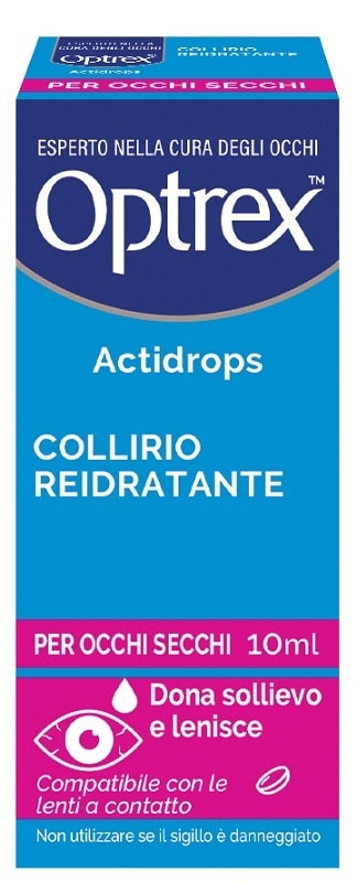 Optrex Collirio Reidratante Occhi Secchi 10 ml