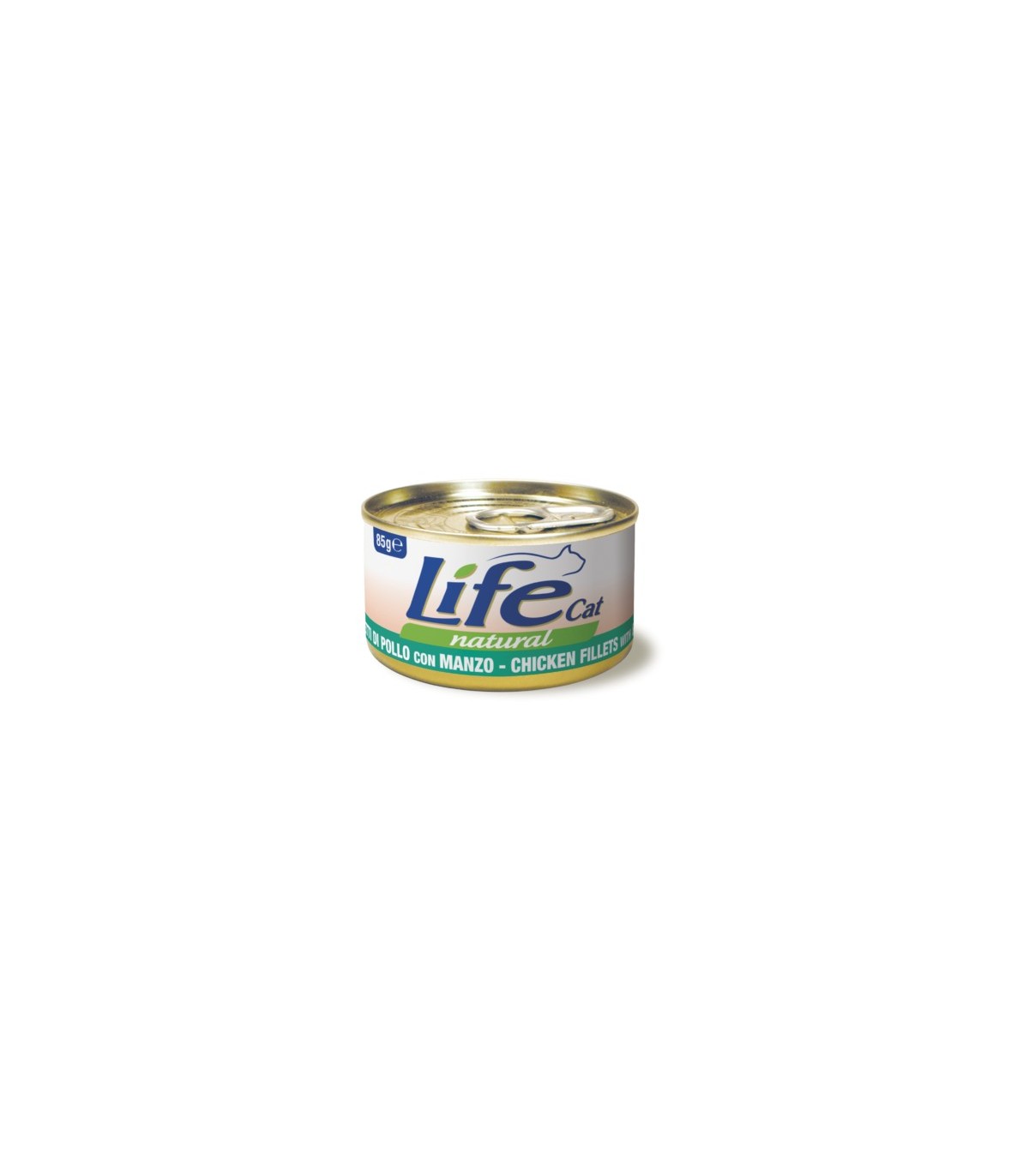 Image of Life Cat Natural Filetti di Pollo con Manzo - 85GR033