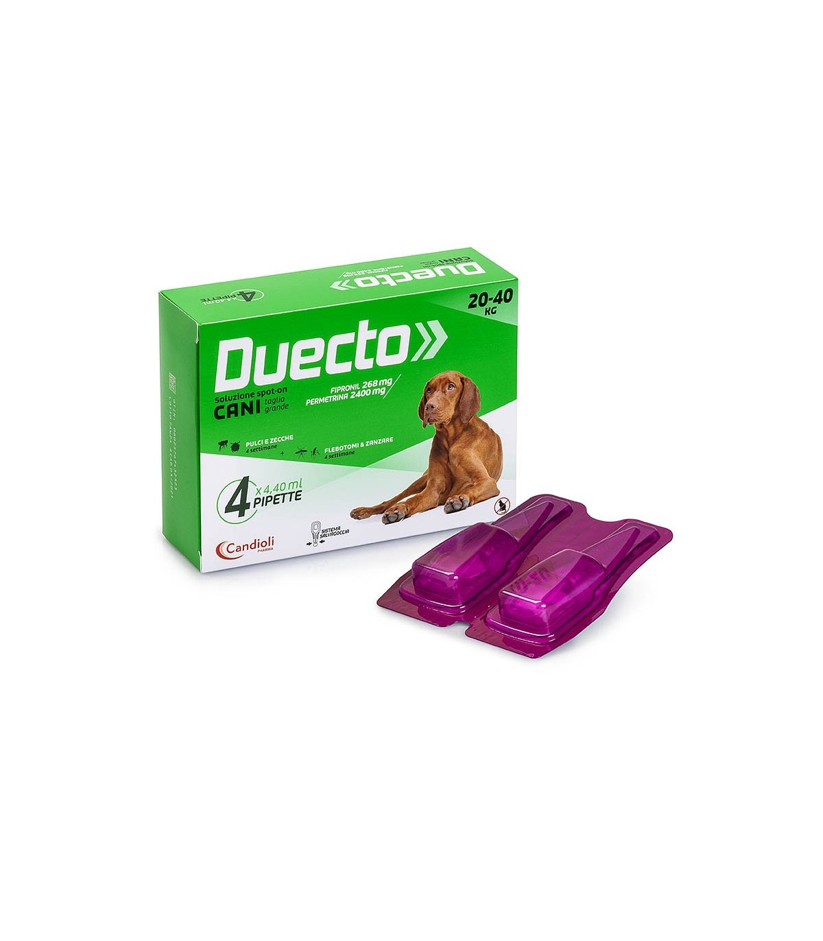 Image of Duecto Spot-on 4 Pipette - Large 20-40 Kg