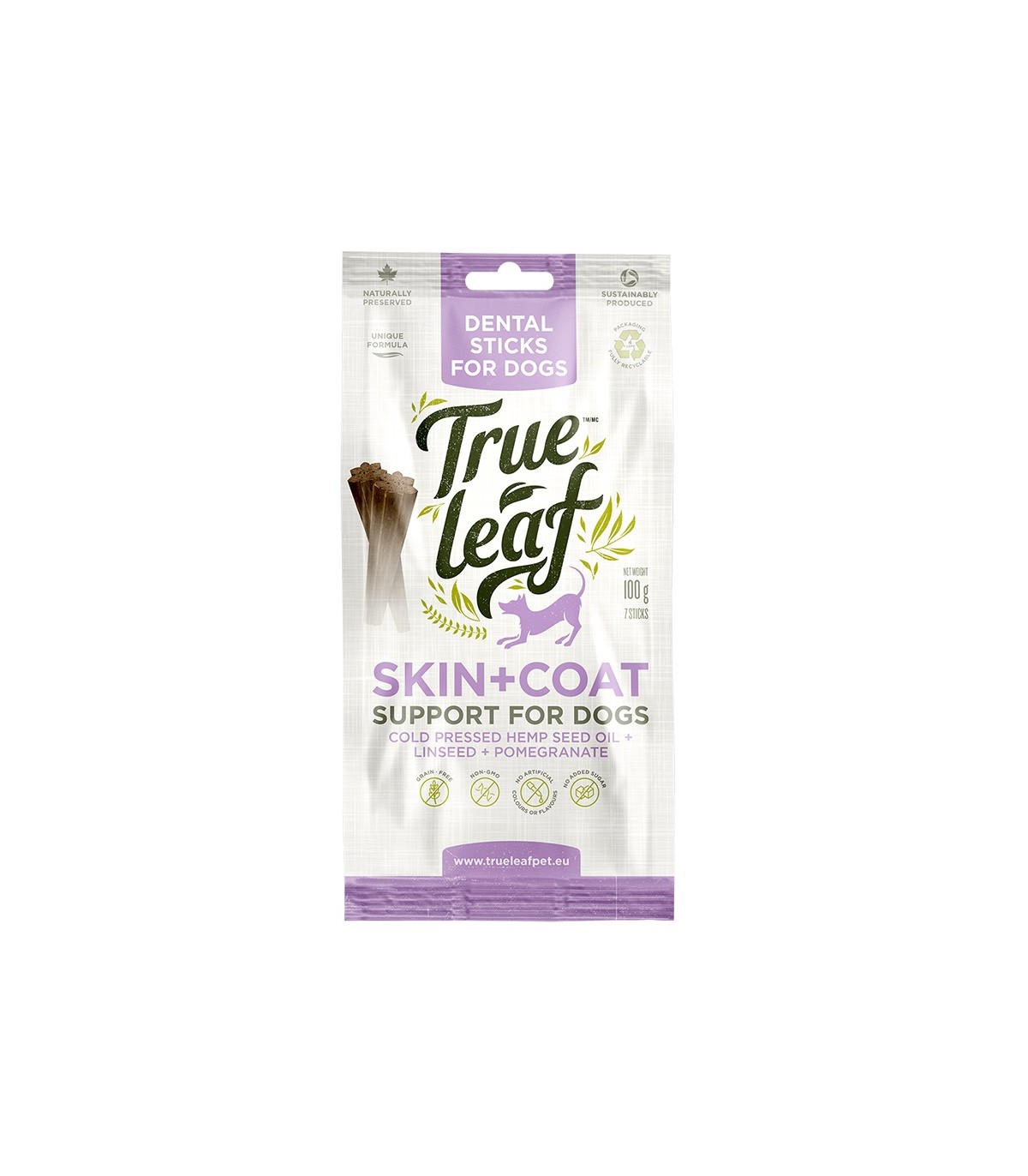 Image of TRUE LEAF DENTAL STICKS SKIN&COAT 100G033