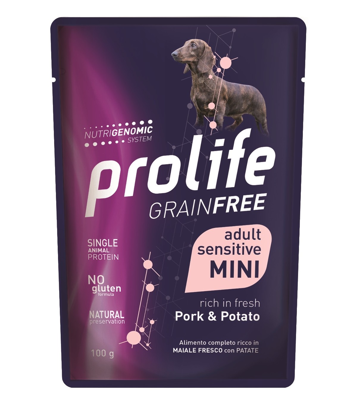 Image of Grain Free Adult Mini Sensitive Pork & Potato - 100GR033