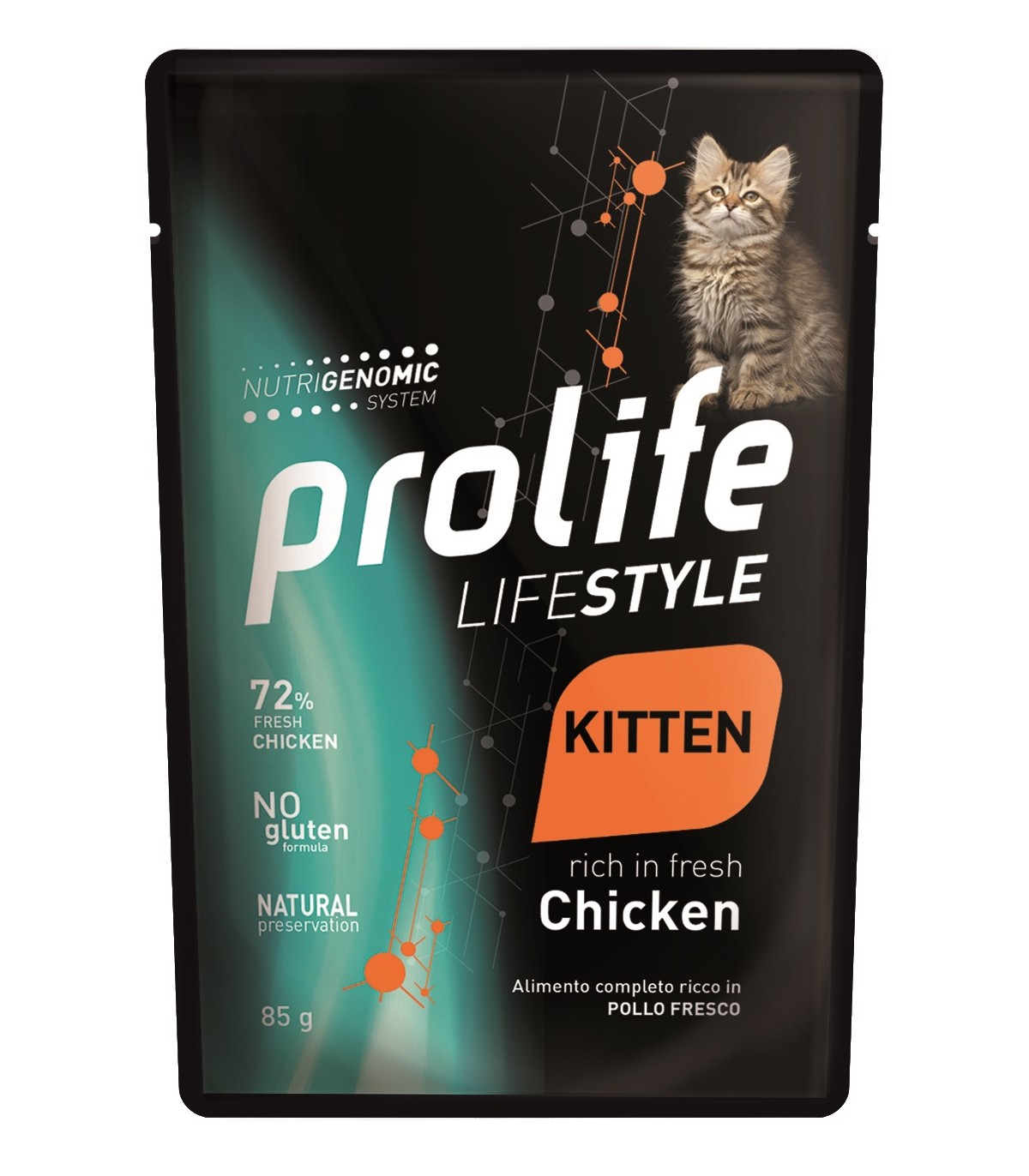 Image of Life Style Kitten Chicken - 85GR