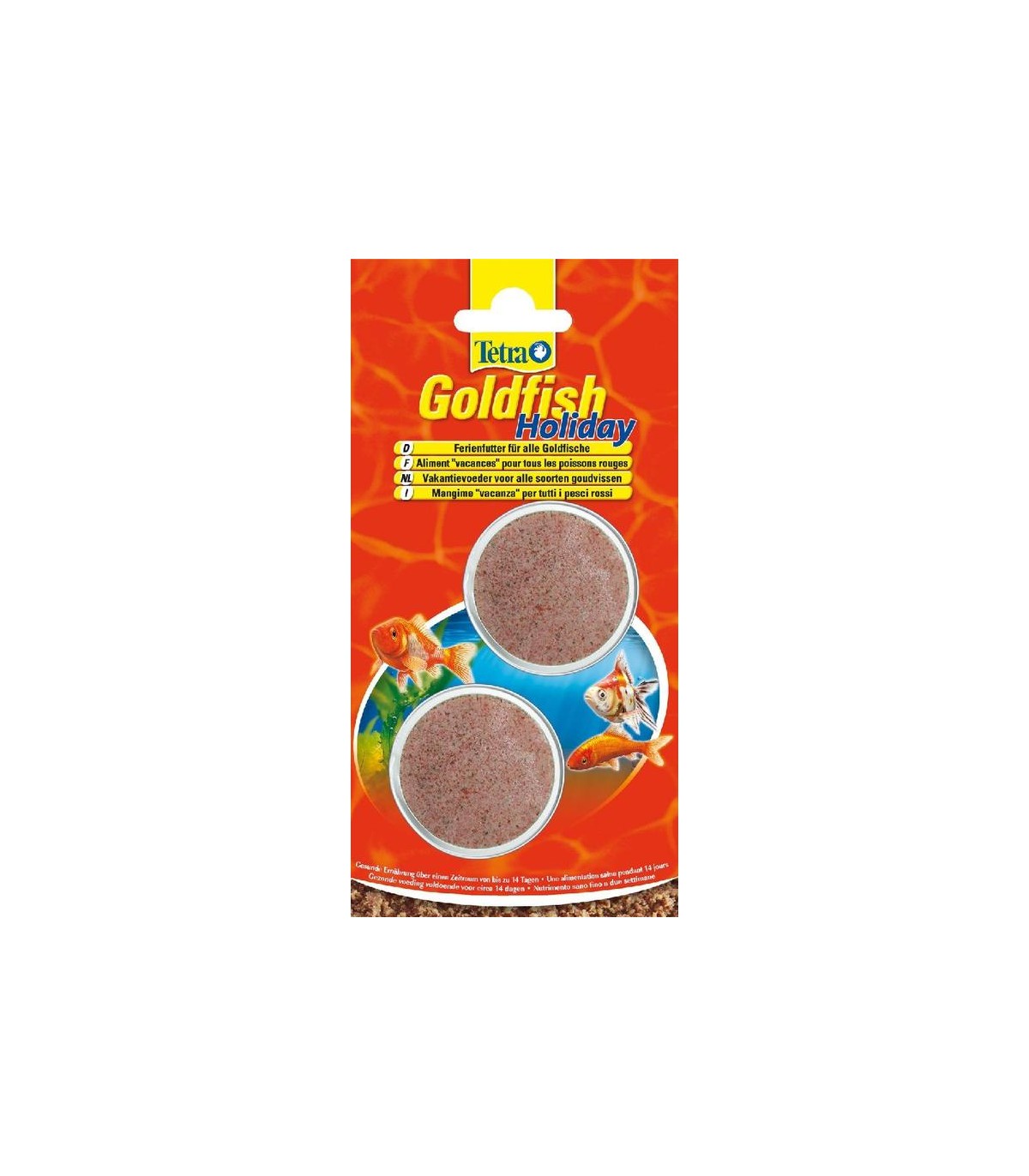 Image of TETRA GOLDFISH HOLIDAY BLOCK 2PZ 14GG 12033