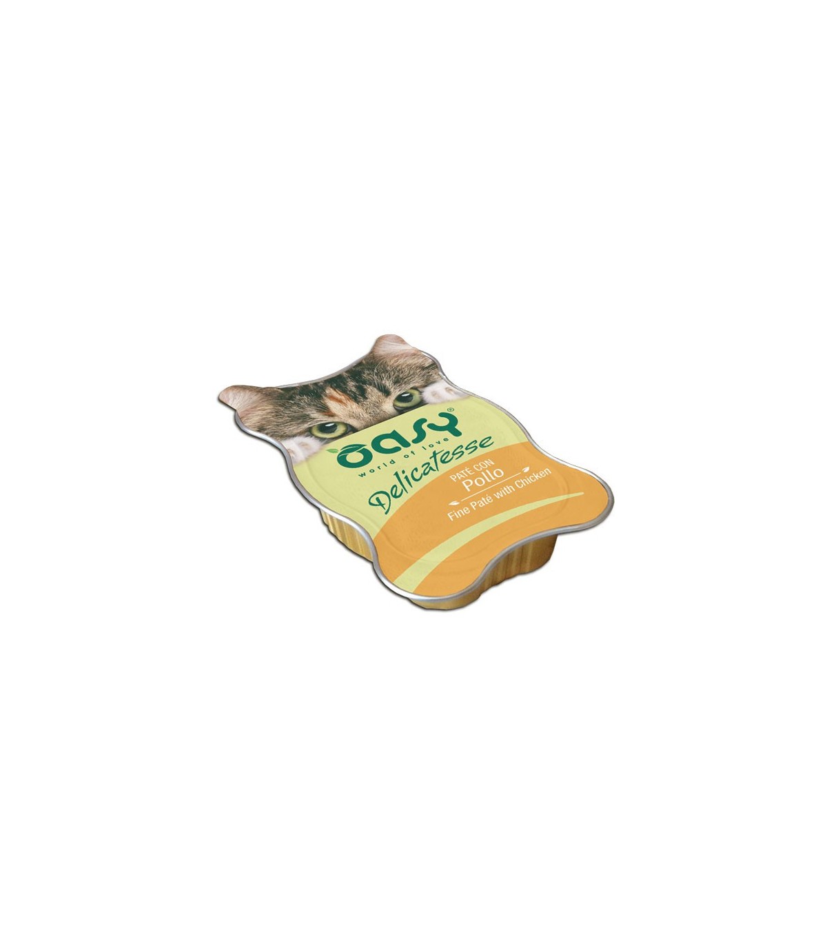 Image of OASY WET CAT DEL PATE&#39; C/POLLO