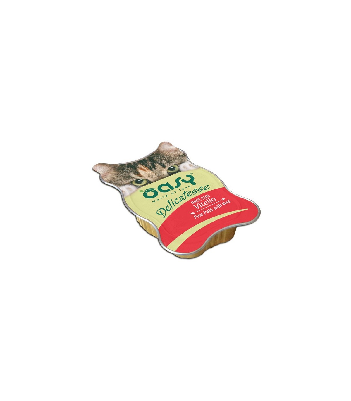 Image of OASY WET CAT DEL PATE&#39; C/VITEL