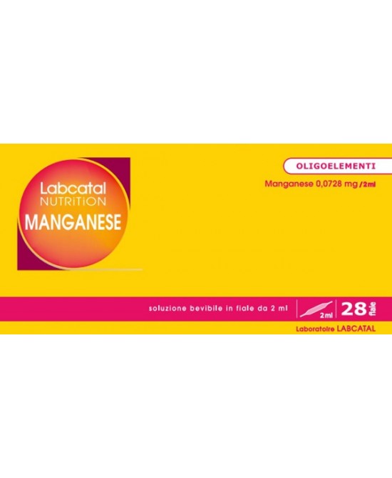 Image of Manganese Labcatal Nutrition 28 Fiale033