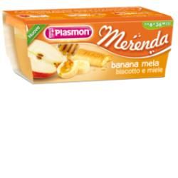 Image of Plasmon Merenda Omogeneizzato Banana Mela Biscotto E Miele 3x120g033