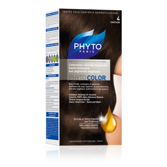 Image of Phyto Phytocolor Colorazione Permanente Colore 4 Castano Scuro 913832958