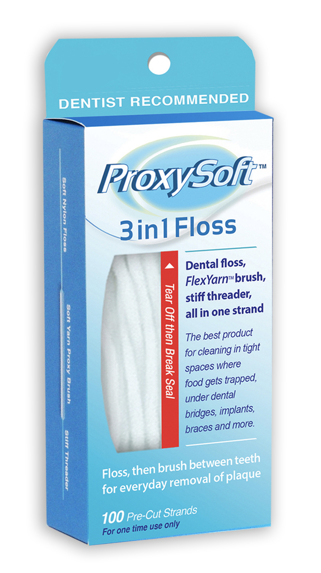 Image of 3 In 1 Floss ProxySoft 100 Pezzi