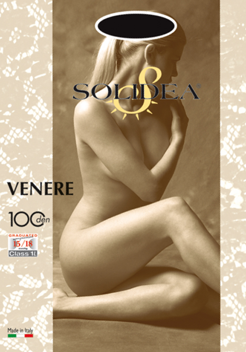 Image of Solidea Venere 100 Collant Nudo Visone Taglia 4