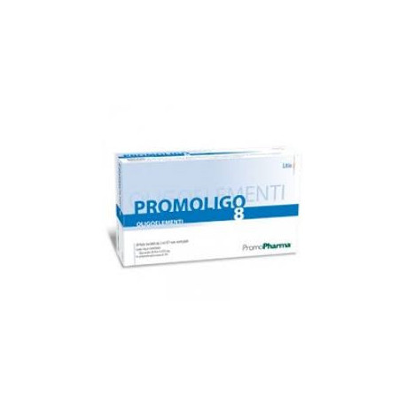 Image of Promopharma Promoligo 8 Liitio Integratore Alimentare 20 Fiale Da 2ml 900087584